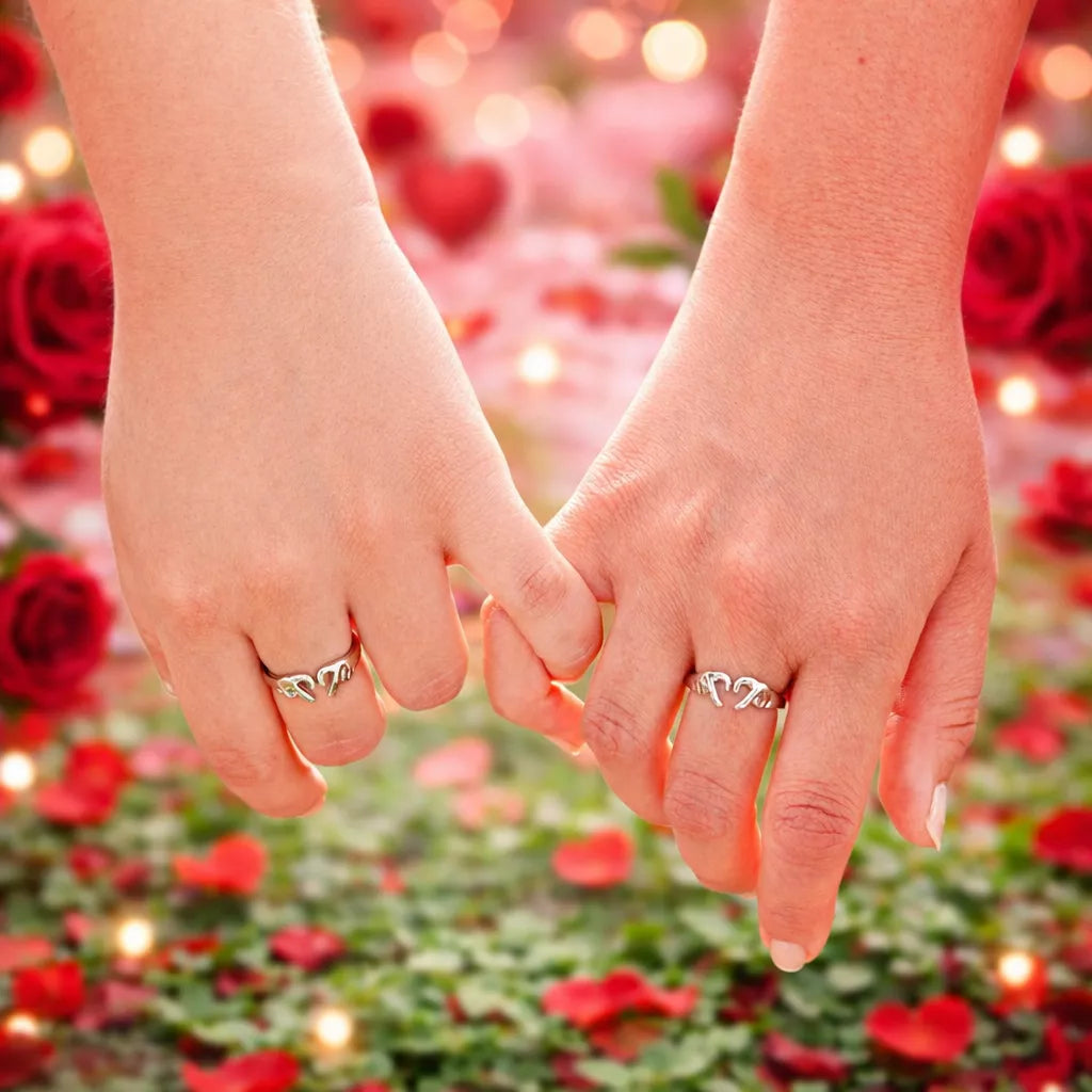 💍 1 + 1 GRATIS – Anillo Amor Eterno ❤️ San Valentín