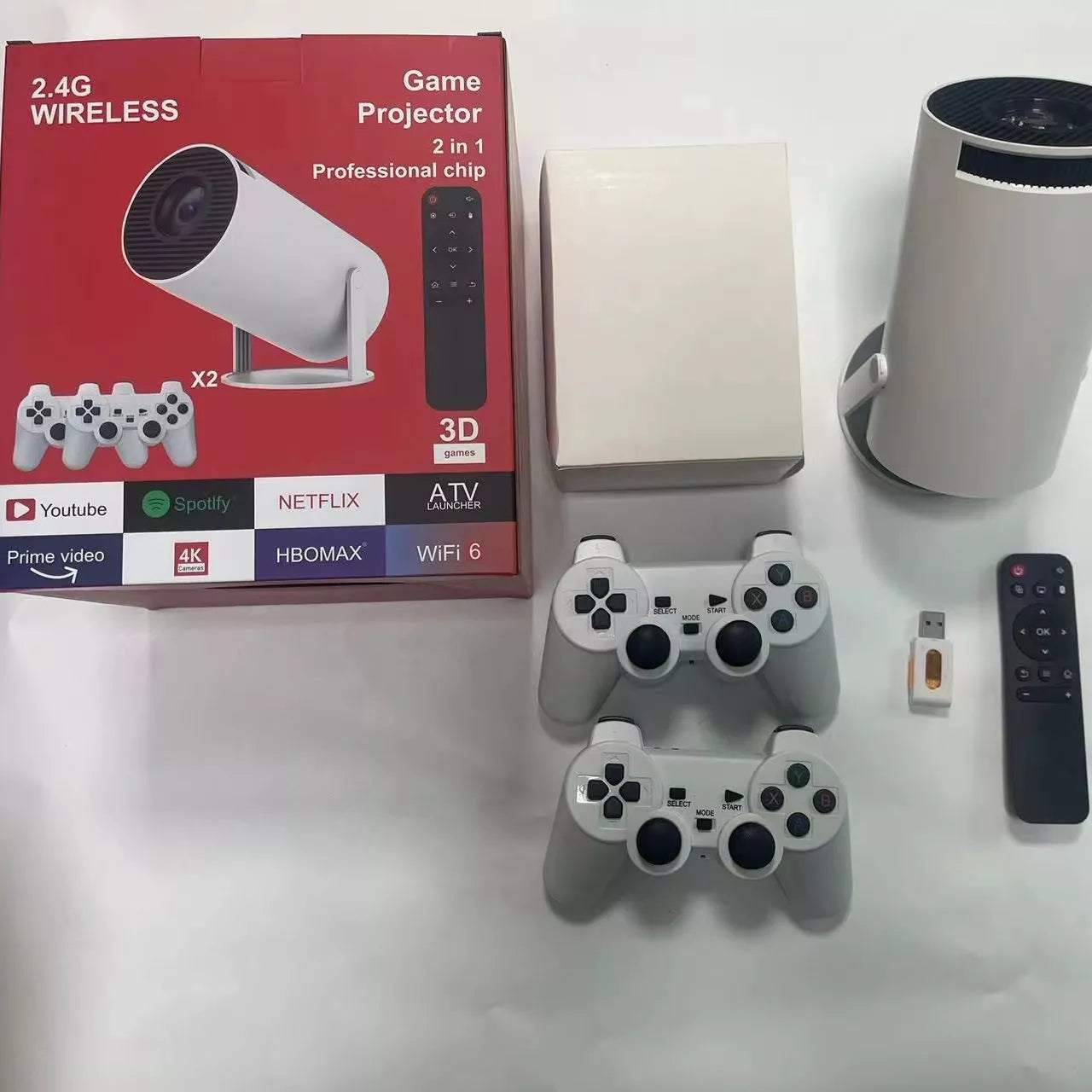 📺 SmartBeam Proyector Pro – Netflix, YouTube y más