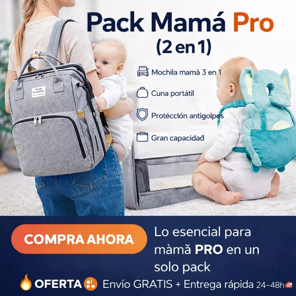Pack Mamá Pro 2 en 1 Multifuncional