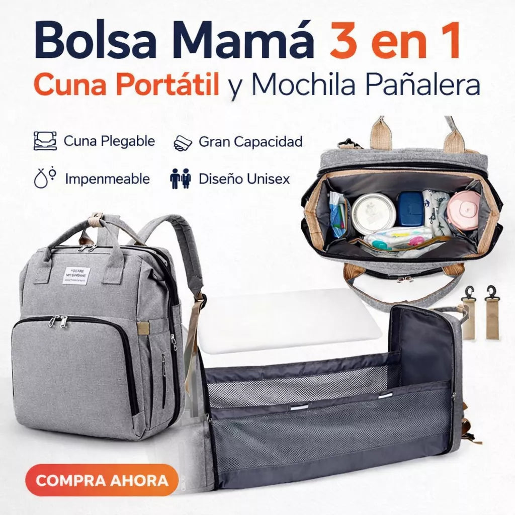 Bolsa Mamà 3 en 1 Multifuncional